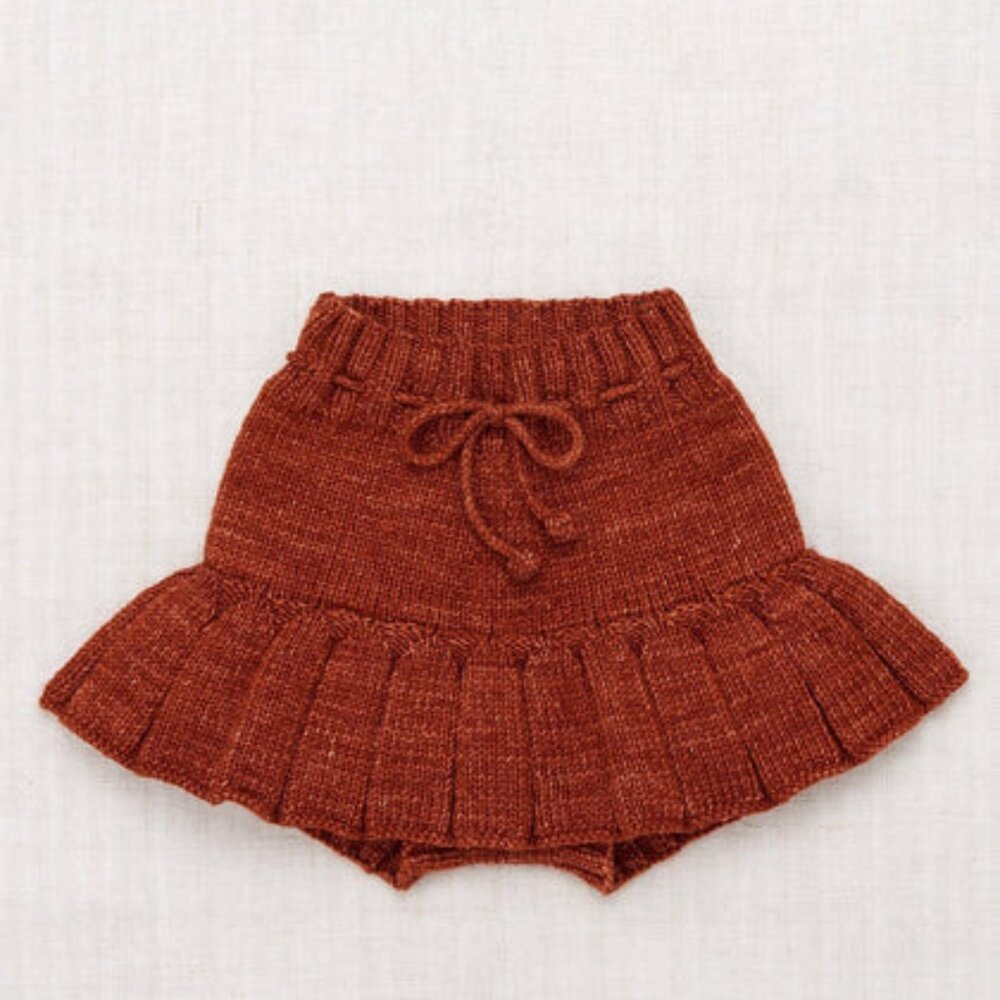 misha + puff skating pond skirt in henna Size 2-3